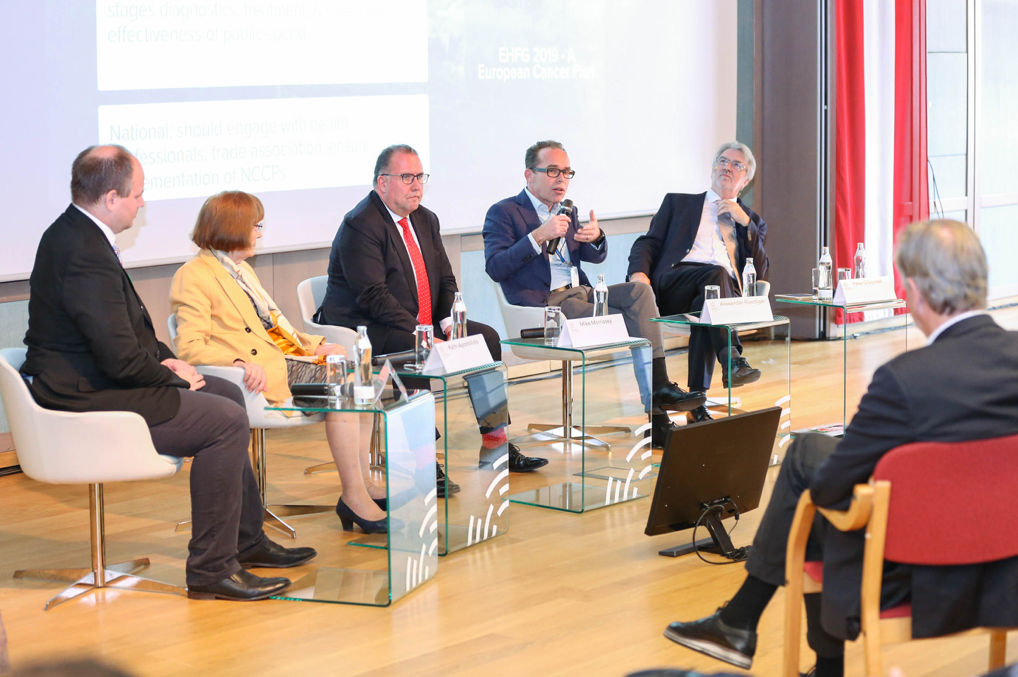 (Panel discussion: "A European Cancer Plan: Make it Disruptive!“ session organised by ECPC, ECCO and EFPIA at the European Health Forum Gastein 2019)